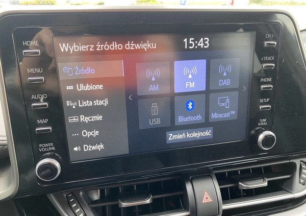 Toyota C-HR cena 121900 przebieg: 40255, rok produkcji 2021 z Kalisz małe 562